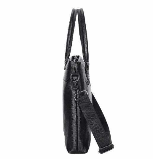 ビジネスバッグ ブリーフケース 男性用斜めがけ肩掛け鞄ビジネス合成皮革