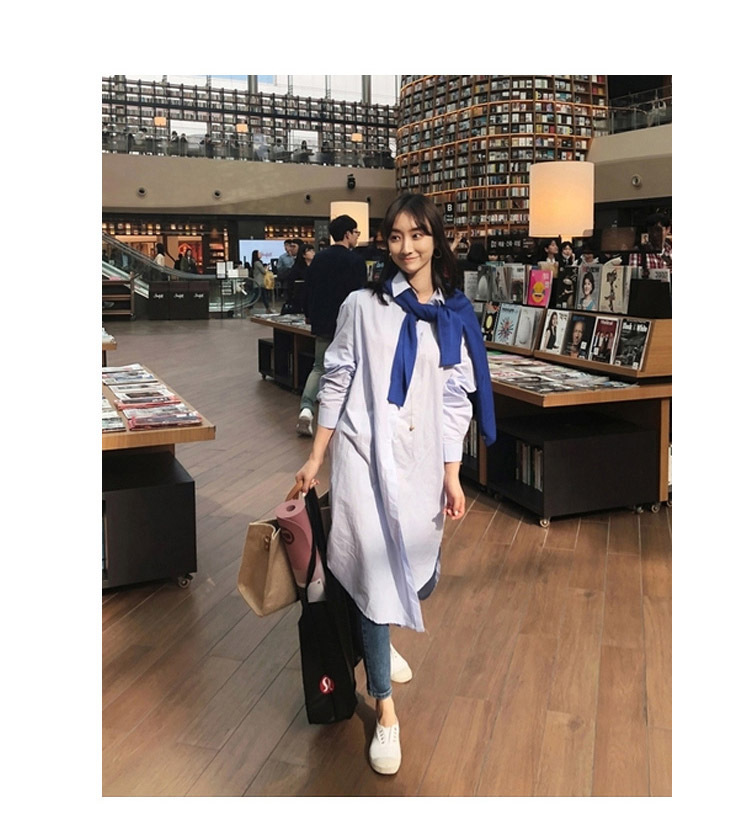 ブリーフケース ナチュラル麻混ストライプトート