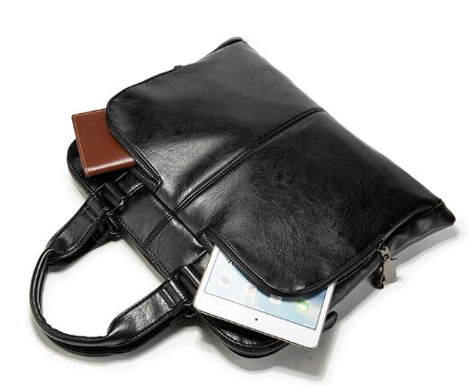 ビジネスバッグ 男性用おしゃれビジネスブリーフケース合成皮革