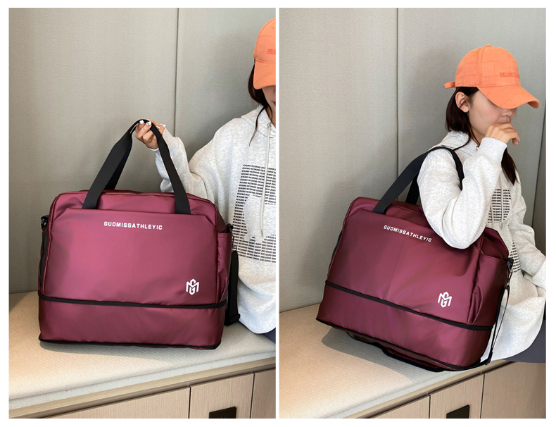 ブリーフケース スタイリッシュ二層式多用途バッグ