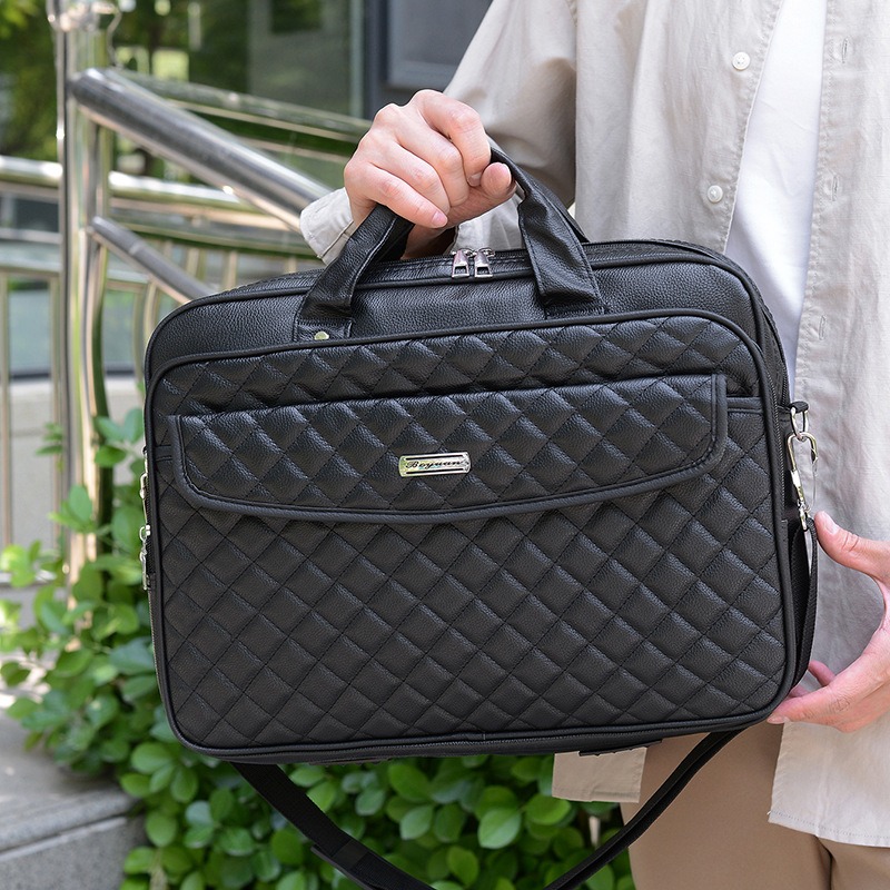 ビジネスバッグ ビジネスブリーフケース 合成皮革 ショルダー対応