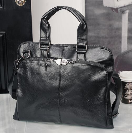 ビジネスバッグ 男性用おしゃれビジネスブリーフケース合成皮革