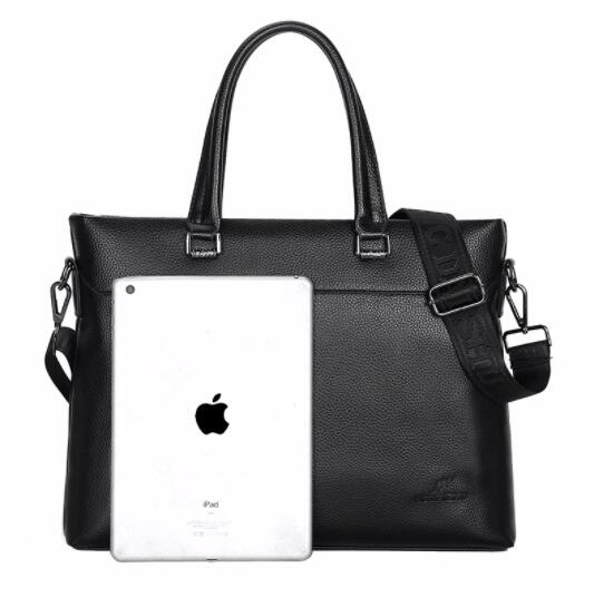 ビジネスバッグ ブリーフケース 男性用斜めがけ肩掛け鞄ビジネス合成皮革