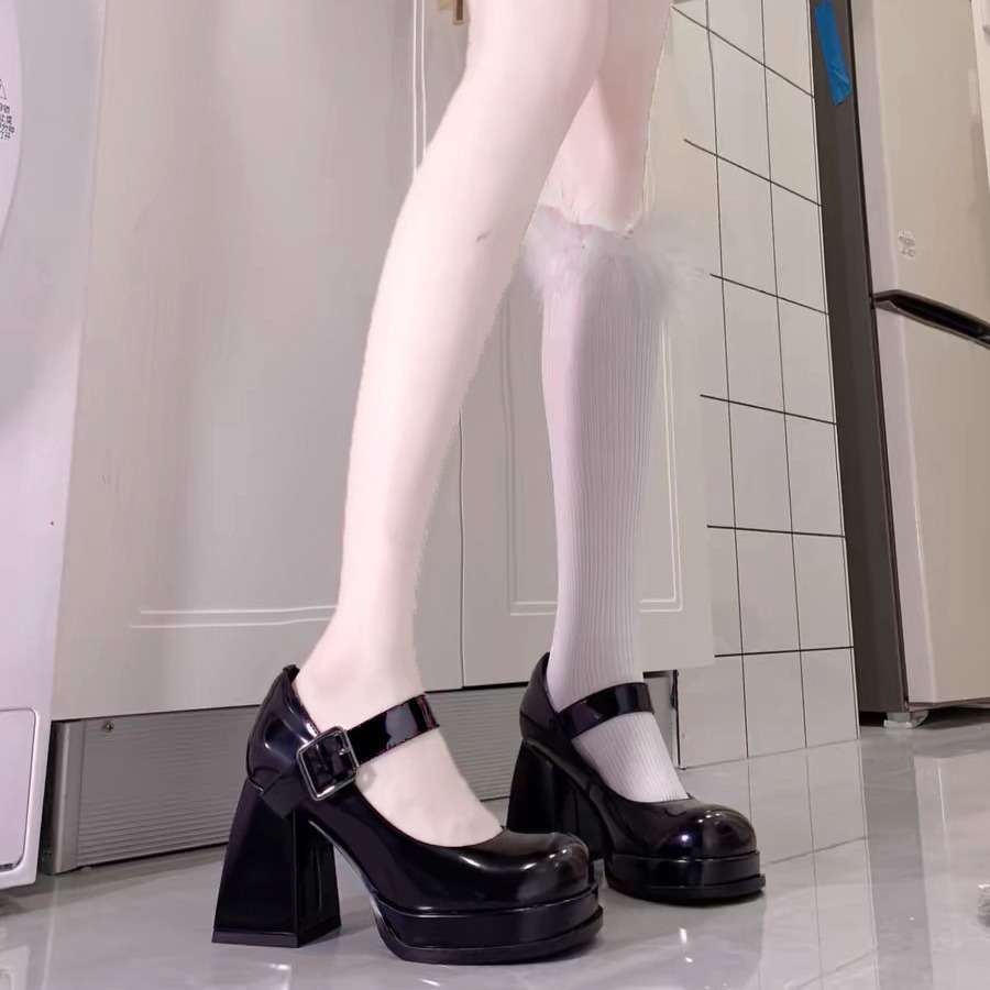 結婚式 パンプス クラシカルメリージェーンパンプス