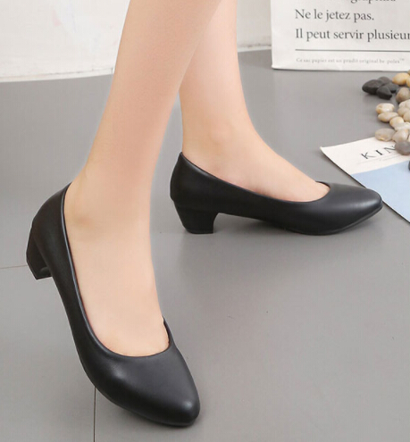 就活対応黒パンプス通勤オフィス春秋レディース靴