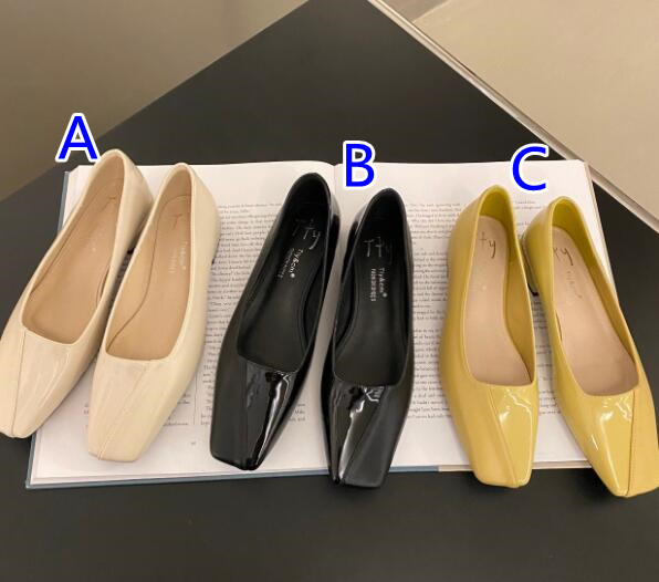 就活用レディース柔らかスクエアトゥパンプス