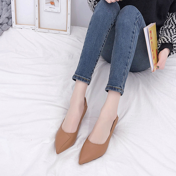 就活対応 かかと折り畳み式 二通り履き 尖頭 黒色パンプス