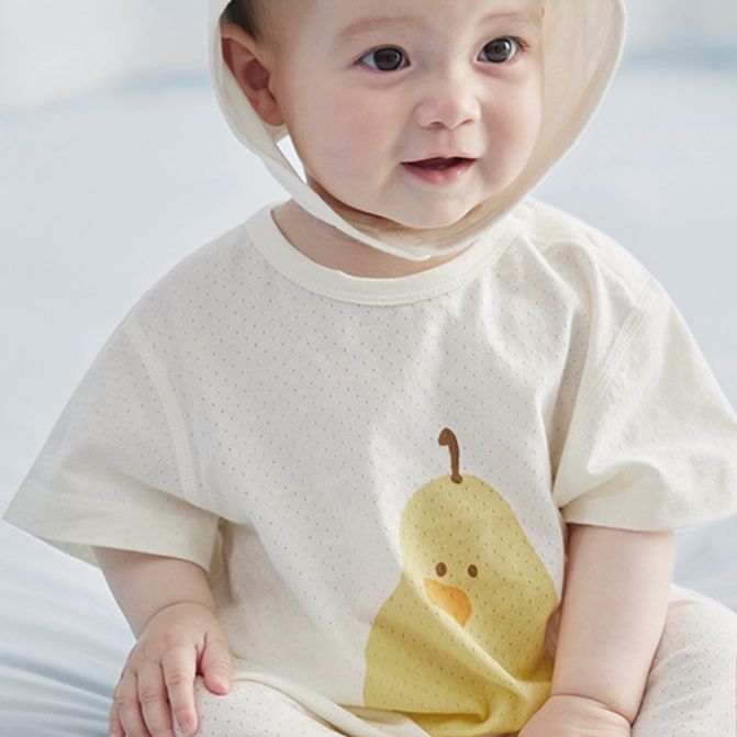ロンパース フルーツモチーフ 赤ちゃん用ロンパース