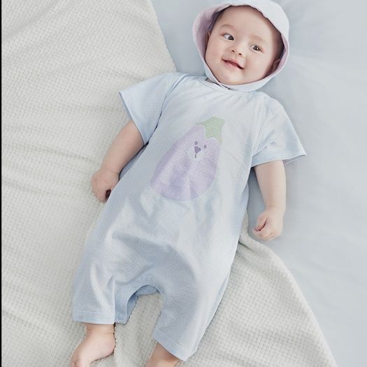ロンパース フルーツモチーフ 赤ちゃん用ロンパース