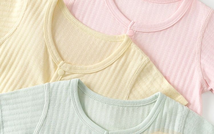 ロンパース やわらか肌触り赤ちゃん用半袖ロンパース