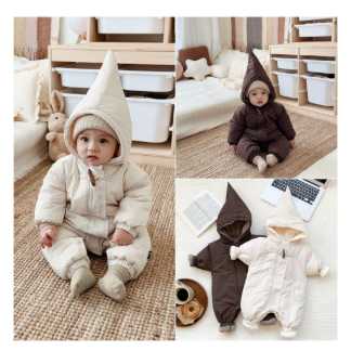 新生児向け！冬に暖かいカバーオール10選