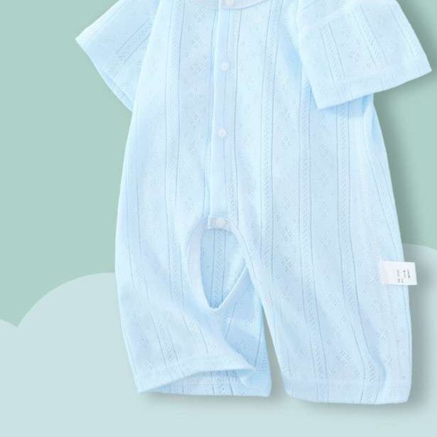 やわらか肌着 ベビーロンパース