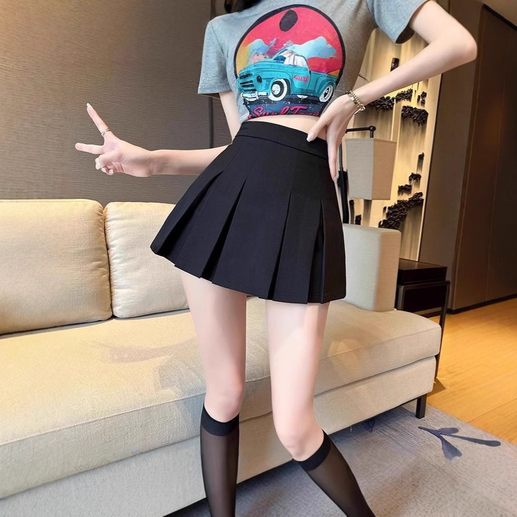 プリーツスカート きちんと美シルエット プリーツミニ