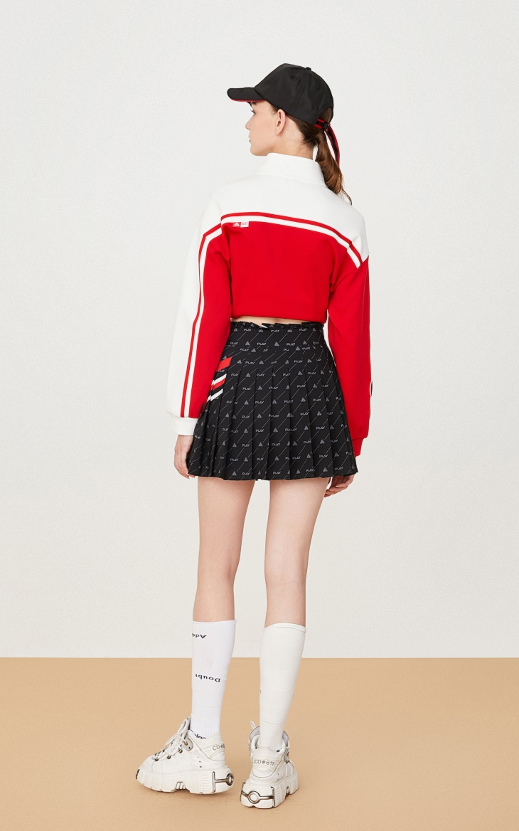 プリーツスカート スポーティライン プリーツミニ