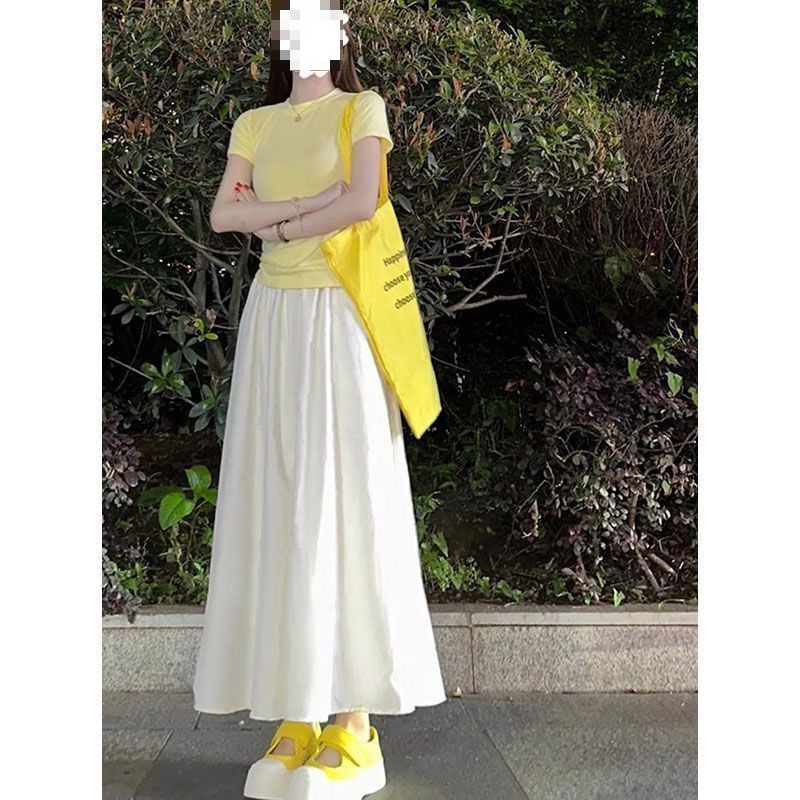 プリーツスカート 優美なシルエットプリーツロングスカート