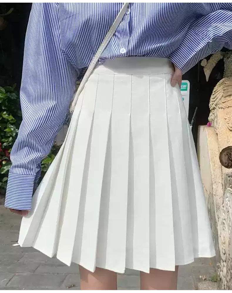 プリーツスカート 上品シルエットプリーツスカート
