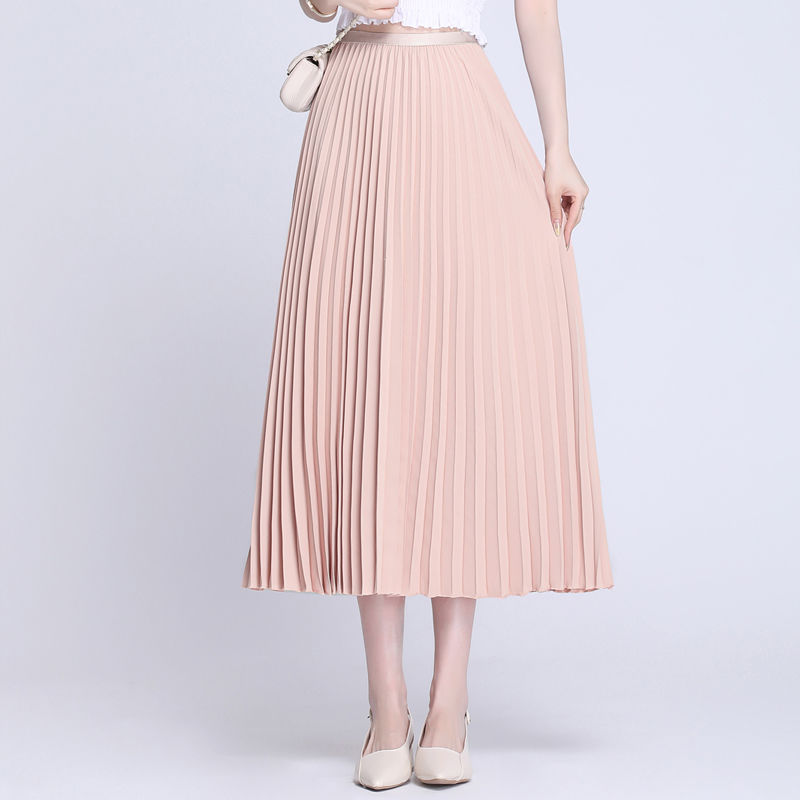 プリーツスカート 優美なきらめきプリーツスカート