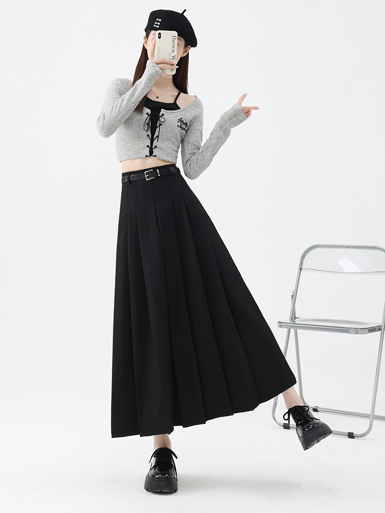 プリーツスカート 雅なる佇まい プリーツロングスカート