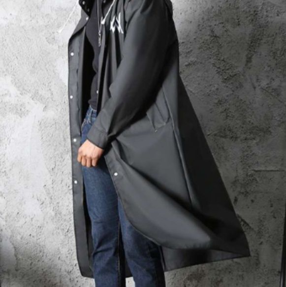 【売切】ロングレインコート