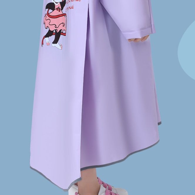 レインウェア 透明窓付きフード子供用レインコート