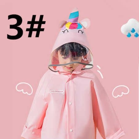 レインウェア 子供用動物柄 うさぎひよこ 着脱簡単 軽量防水