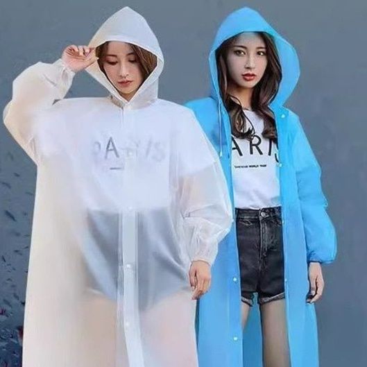 レインウェア ロング丈リュック対応レインコート