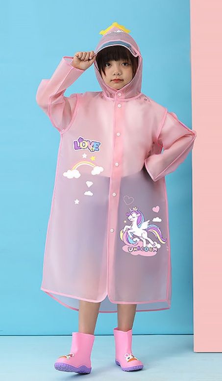 レインウェア 夢かわいい 子供用レインコート