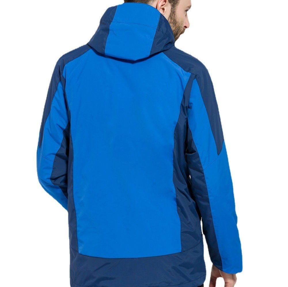 レインウェア 多機能防水フード付き登山用レインジャケット