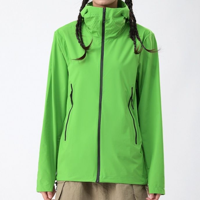 レインウェア 高機能防水透湿フード付きレインジャケット