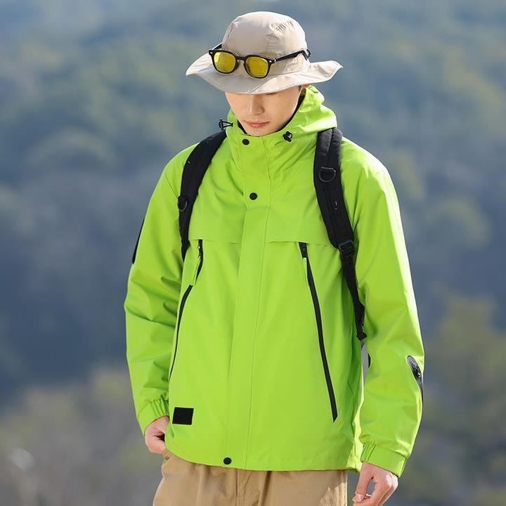 レインウェア アウトドア対応高機能防水ジャケット