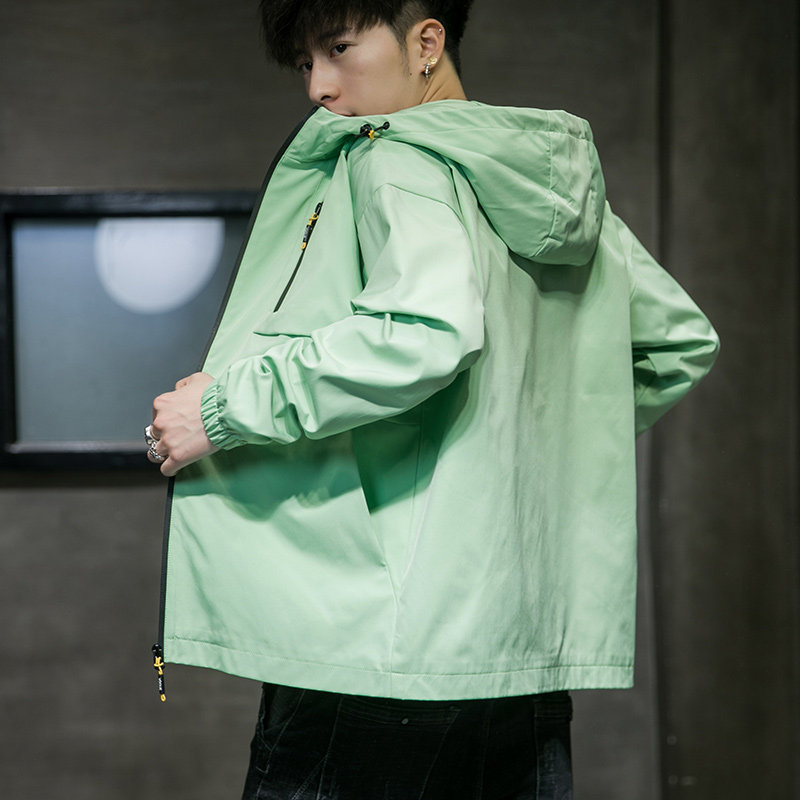 レインウェア 防水フード付き軽量オーバーサイズレインジャケット