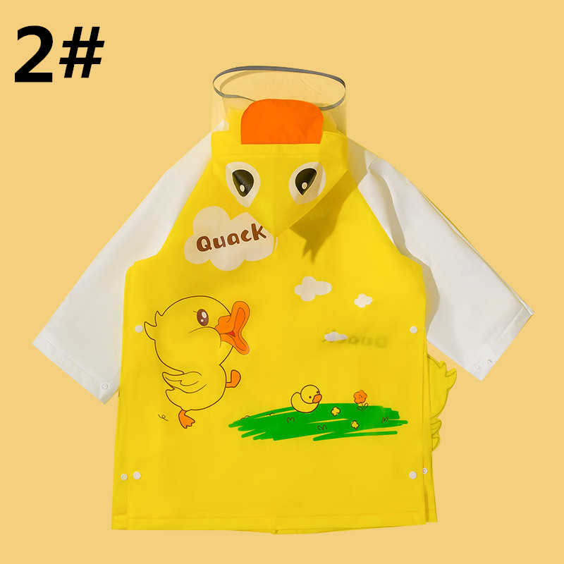 レインウェア 可愛い動物柄子供用雨合羽 軽量防水レインコート