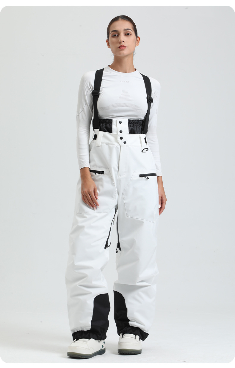 【売切】レインウェア 全天候対応 サスペンダー付き 雪山パンツ