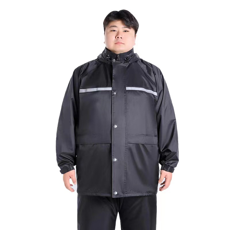レインウェア 反射板付き高視認性防水レイン スーツ