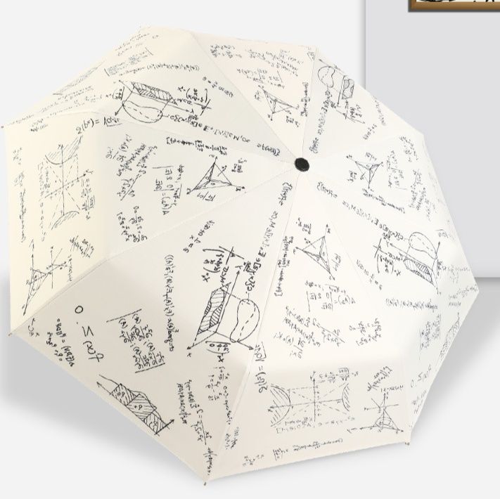 折りたたみ傘 手書き風イラスト柄晴雨兼用折りたたみ傘
