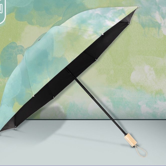 折りたたみ傘 淡彩グラデーション晴雨兼用折りたたみ傘