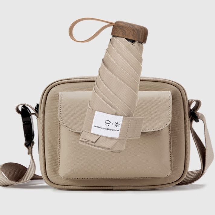 折りたたみ傘 紫外線防止加工五段折りたたみ傘晴雨兼用