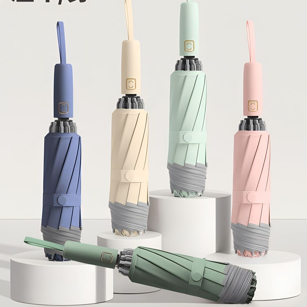 折りたたみ傘 自動開閉式大型折りたたみ傘晴雨兼用