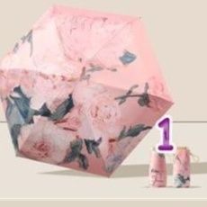 コンパクト折りたたみ傘 晴雨兼用 軽量携帯便利