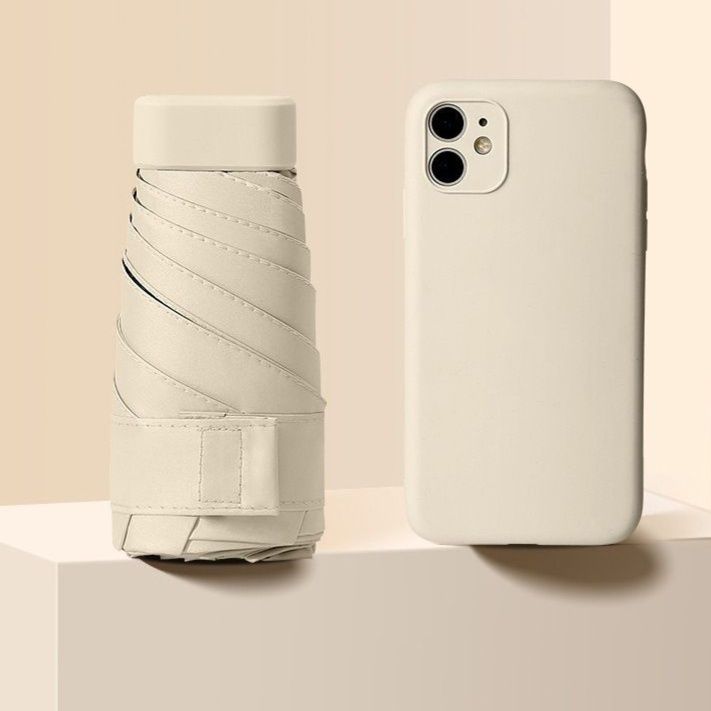 折りたたみ傘 超軽量ミニサイズ五段折りたたみ傘