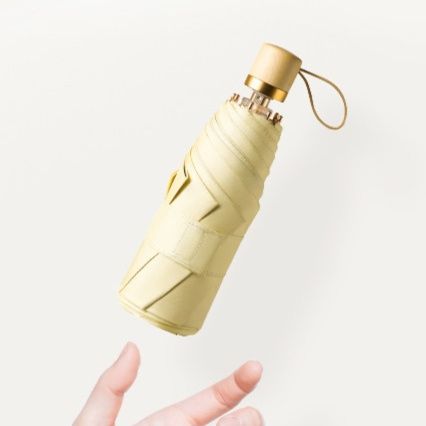 折りたたみ傘 超軽量コンパクト折りたたみ日傘ストラップ付き