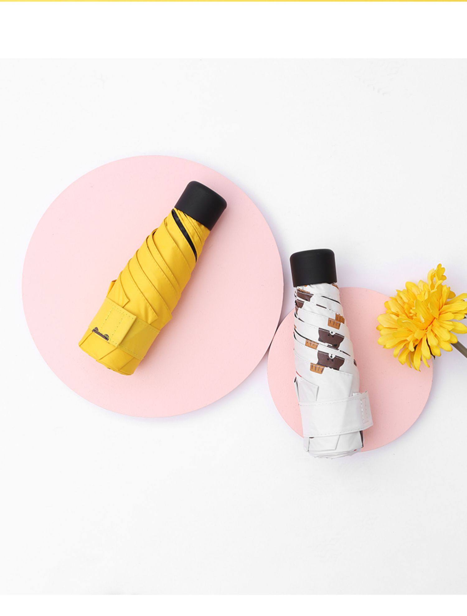 折りたたみ傘 可愛い熊さん柄の超軽量折りたたみ傘　コンパクト設計