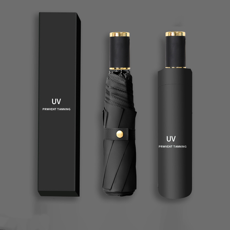 折りたたみ傘 高級感溢れる日焼け防止折りたたみ傘