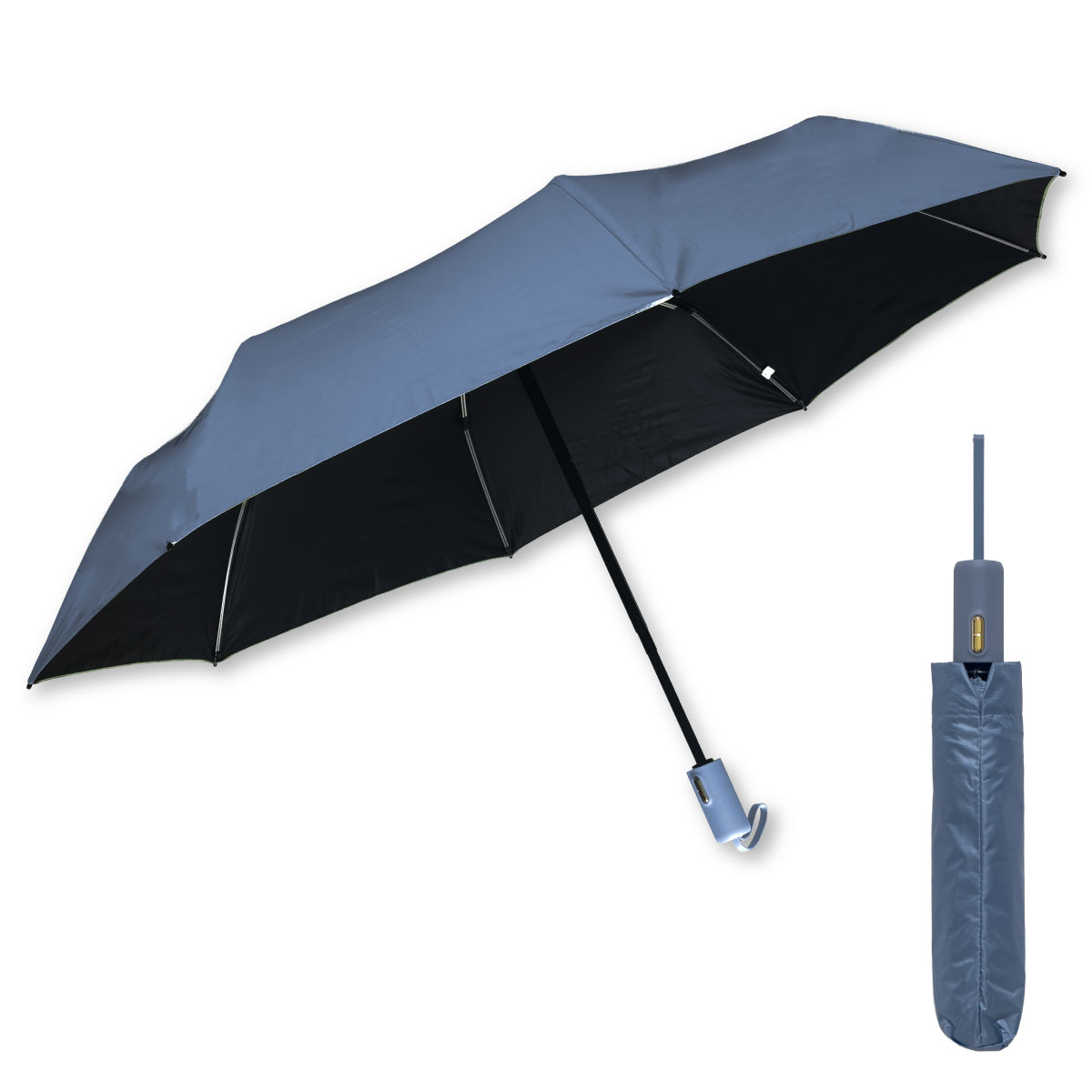 大きい晴雨兼用日傘 強風対応16本骨 折りたたみ傘