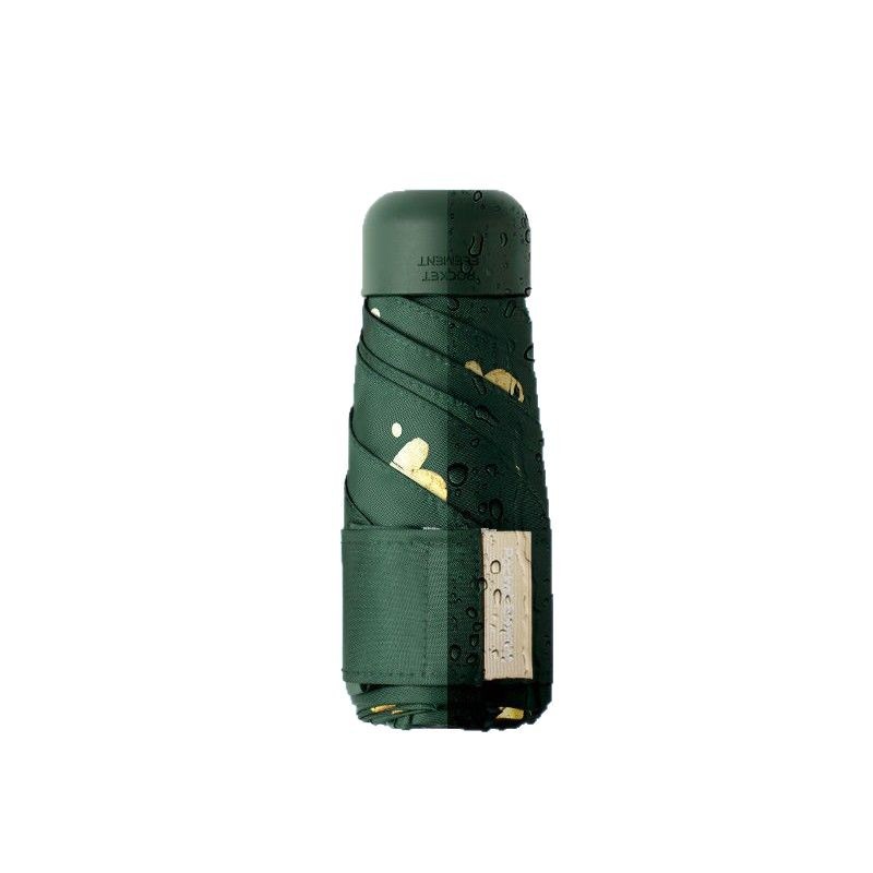 折りたたみ傘 ハート柄刺繍の軽量コンパクト晴雨兼用折りたたみ傘