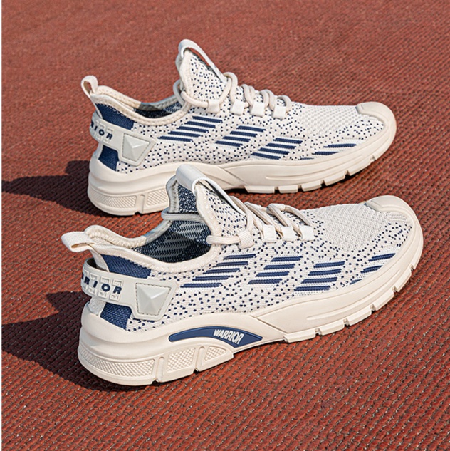 通気メッシュ軽量ランニングシューズ