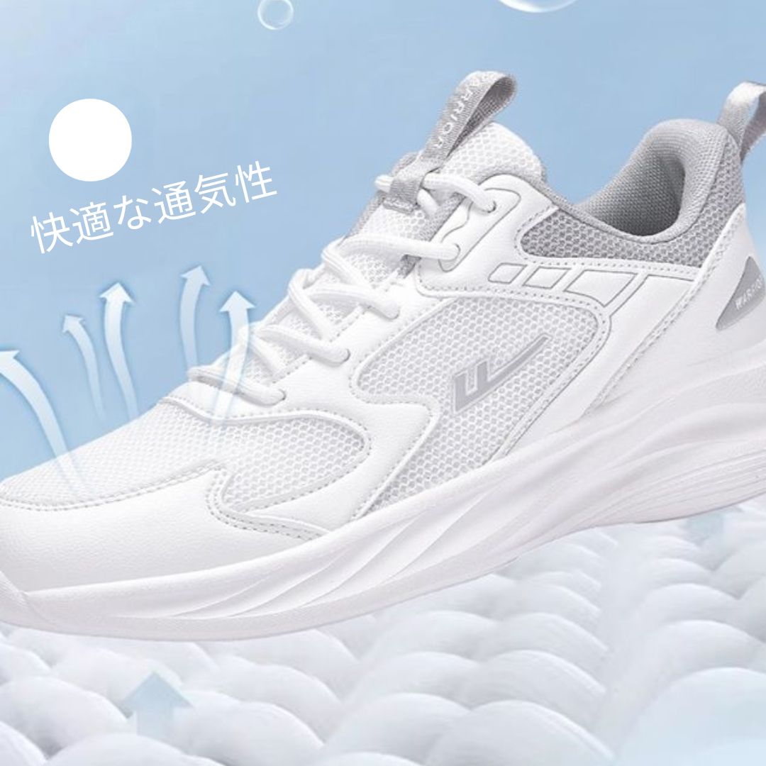 ランニングシューズ 爽足ウォーリア 軽量透湿ランナー