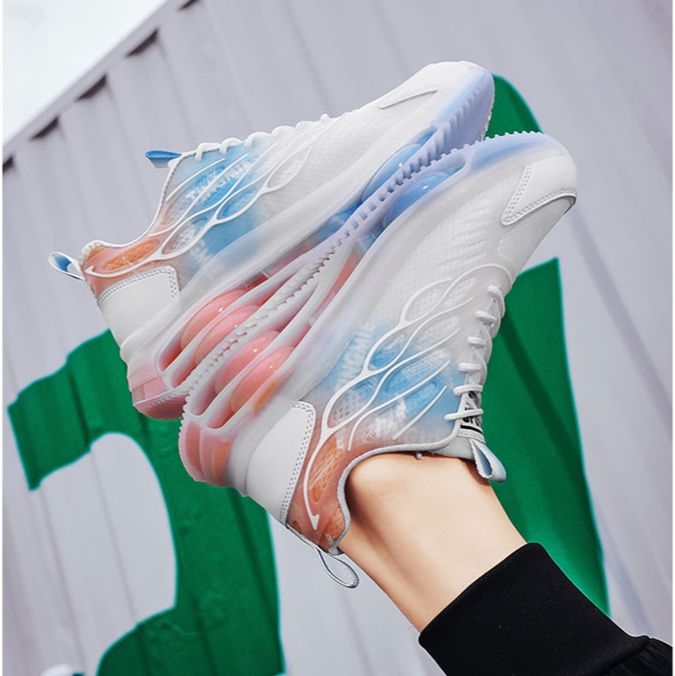ランニングシューズ 空翼 ウェーブデザイン 軽量ランナー