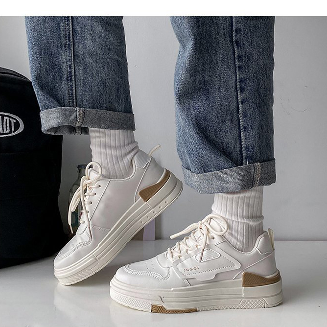 女性用通気性ランニングシューズ凸凹ソール弾力紐靴