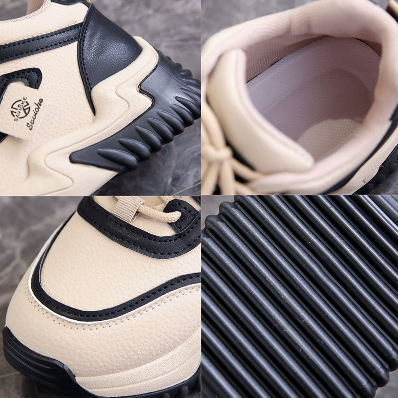 厚底ランニングシューズ レディース 美脚効果 紐靴タイプ